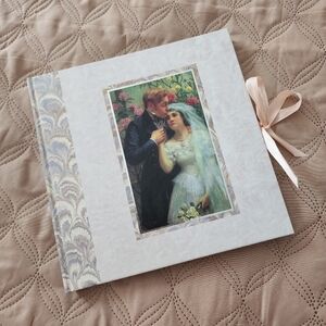 Vintage Wedding Photo Album/Blushing Rose Publishing Victorian Memory Book 1994
